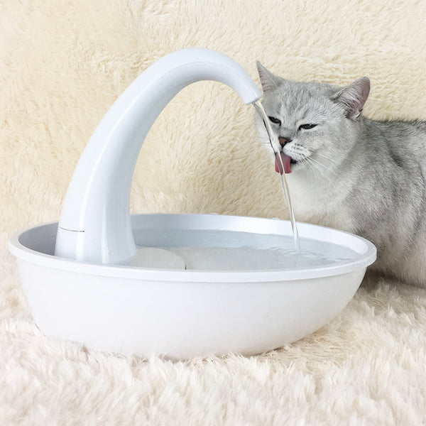 Pet Drinking Fountain Cat Feeding Water Flowing Fountain