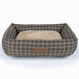 Autumn And Winter Warm Linen Square Creative Pet Bed