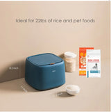 Rice Storage Pet Food Container With Measuring Cup